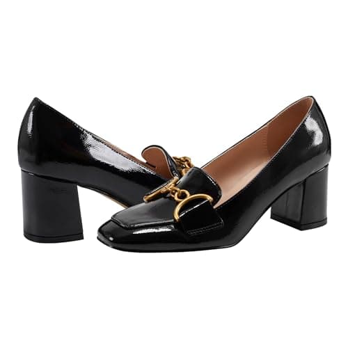 Bandolino Lucien Black Patent 55 M