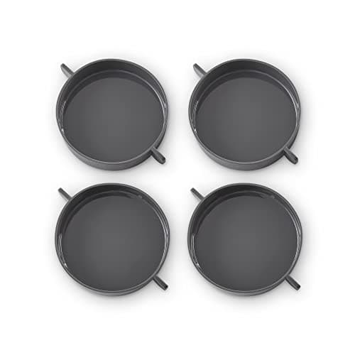 Dash Deluxe Sous Vide Style Silicone Egg Cups for Family Size Egg Bite Maker 4Inch Diameter for Egg Breakfast Sandwiches Omelets Poached Eggs and More