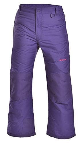 Arctix Kids Snow Pants with Reinforced Knees and Seat, Purple, Small