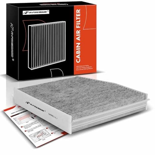 A-Premium Cabin Air Filter with Activated Carbon for Mercedes-Benz B250, B250e, CLA250,CLA35 AMG, CLA45 AMG, GLA250, GLA35 AMG, GLA45 AMG & Infiniti QX30, Irregular, Replace# A2468300018