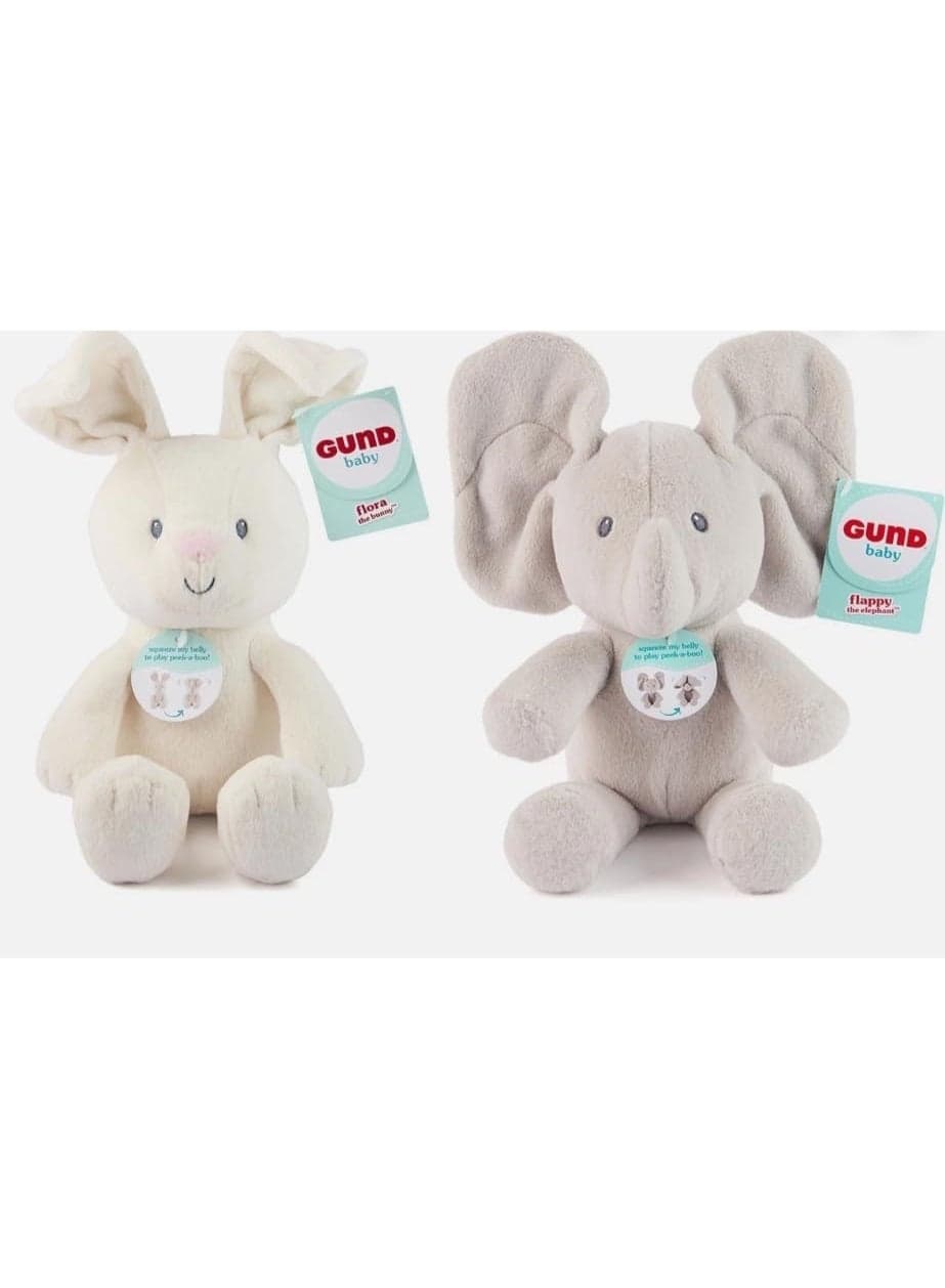 GUND Peek-A-Boo Asst. 2 (Flappy & Flora) CDU