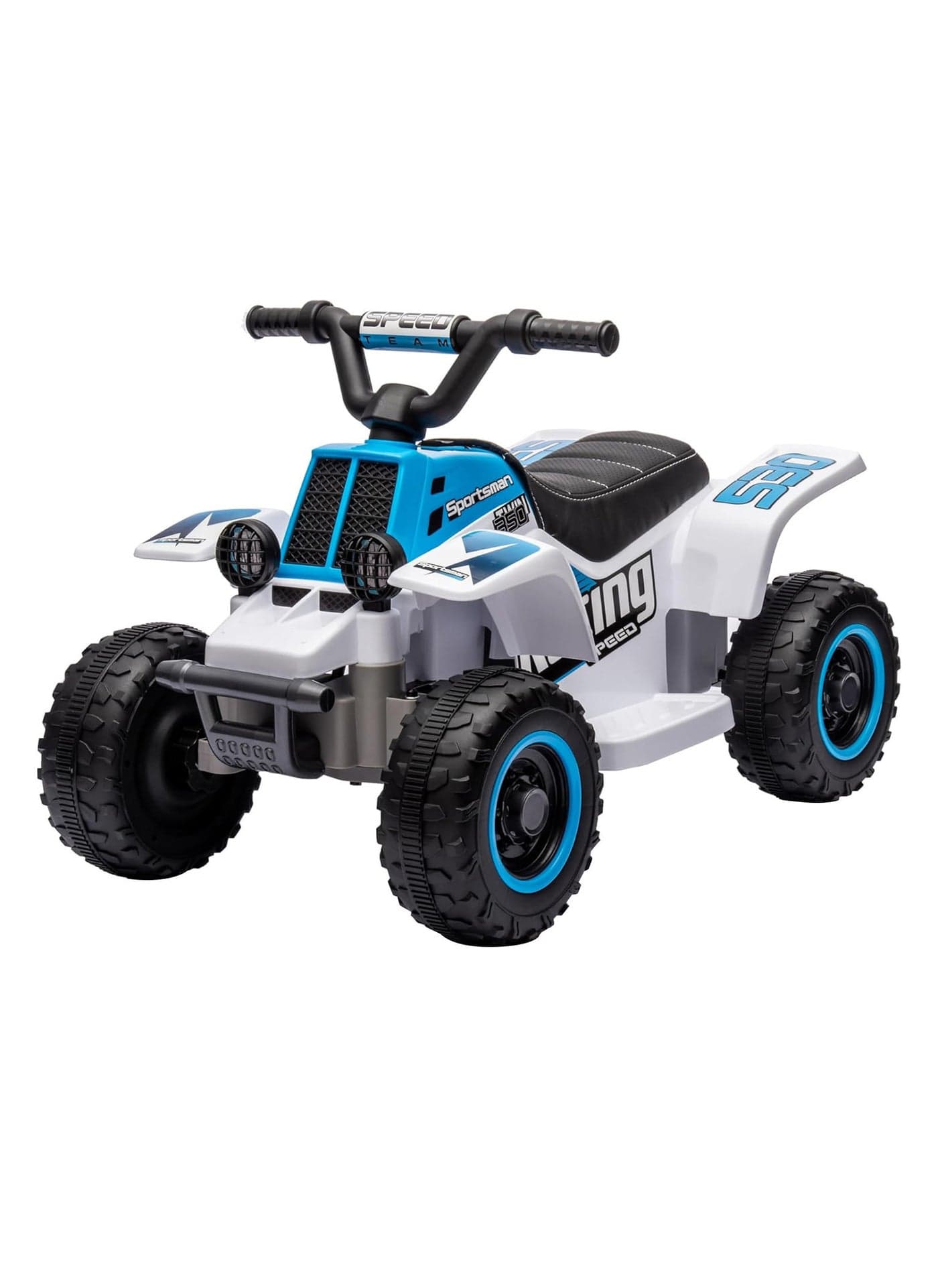 Lovely Baby Kids 9229E Power Riding Quad Bike - Blue