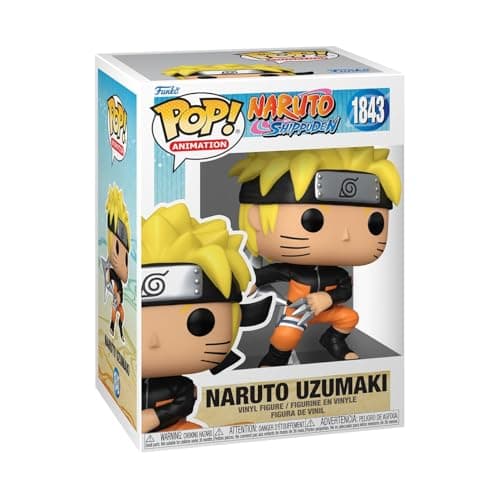 Funko POP Animation Naruto Shippuden Naruto Shrkn 16 Odds for Rare Chase Variant Metallic Collectable Vinyl Figure Gift Idea Official Merchandise for Kids Adults