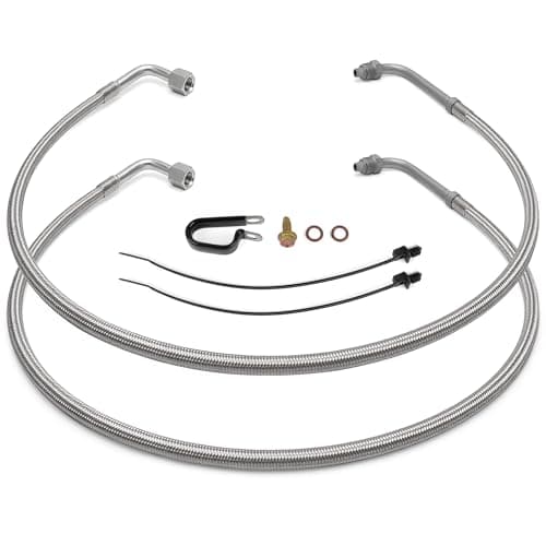 Engine Cooling System Oil Hose Kit 2204030 Compatible with 20032008 Polaris Trail Boss Blazer 33020042006 Magnum 330 20042005 ATP 330 4X4