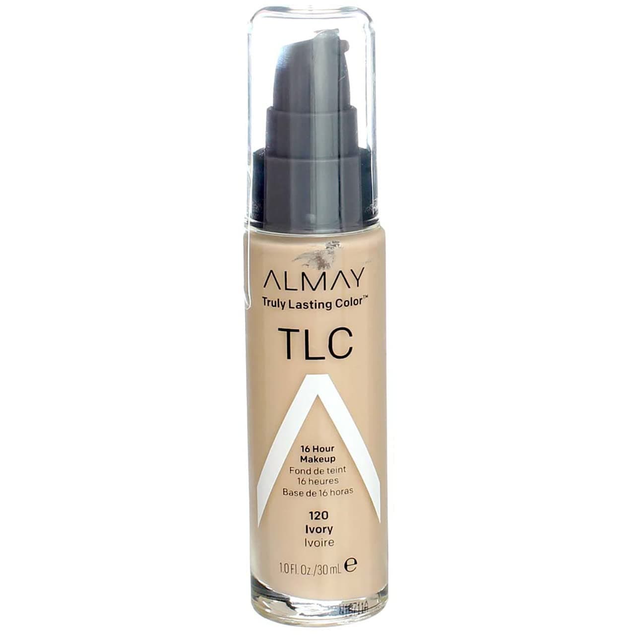 Almay TLC Truly Lasting Color 16 Hour Makeup Ivory 01 120 1 oz Pack of 2