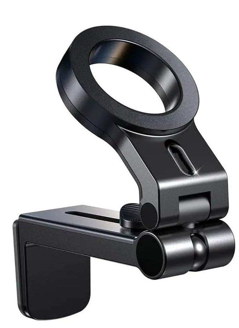 Car Phone Mount Holder Magnetic 360° Flexible Rotation Airplane Phone Mount for iPhone 15 Pro Max, Universal Hands-Free Car Mount for Travel Essentials, Easy Installation for iPhone, Samsung & More
