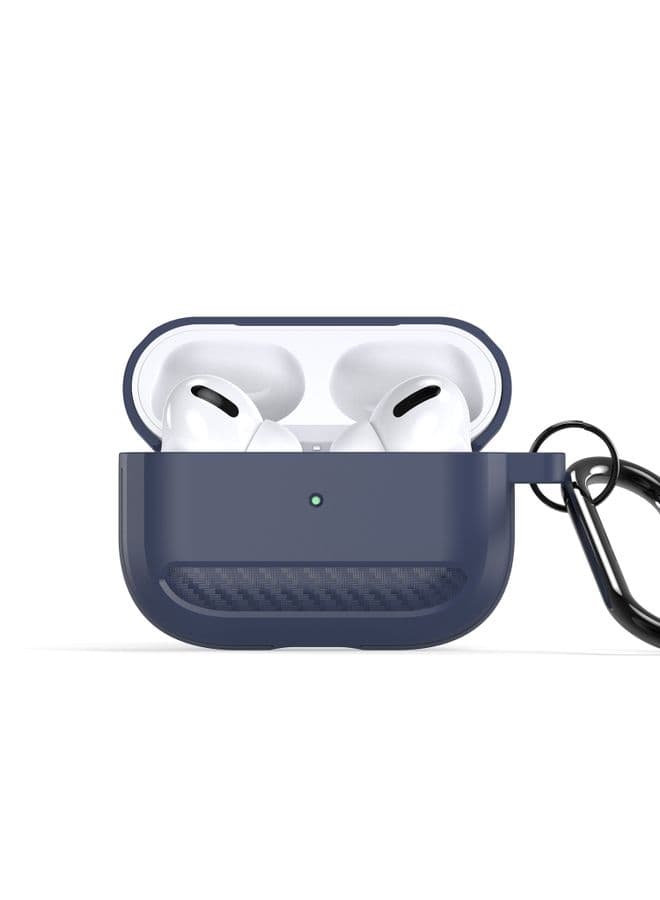 Case Cover For AirPods Pro 2 DUX DUCIS PECB Series Earbuds Box Protective Case Dark Blue