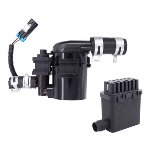 NewYall EVAP Vapor Canister Vent Solenoid with Filter Plug Wiring Harness Set for GMC for Chevrolet Silverado Sierra 2007-2019 Fuel Tank Evaporative Emission Control Purge Valve 911-099