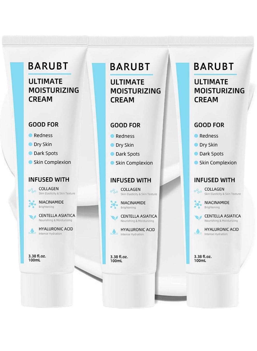 3-Pack BARUBT Firming Moisturizing Cream 100ml