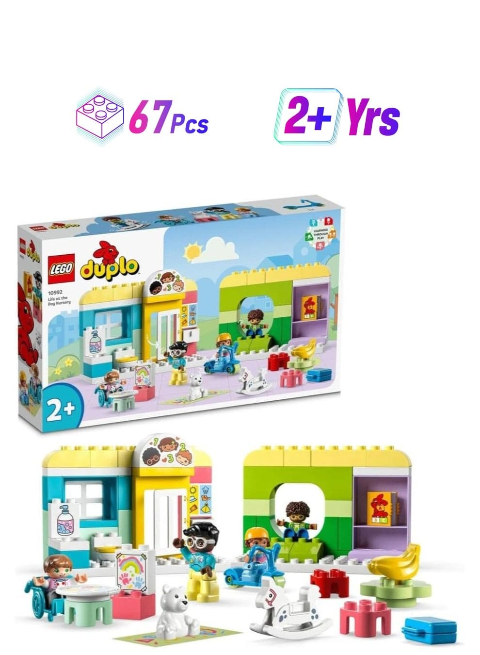LEGO DUPLO Town Life At The Day Nursery 10992 Building Blocks Toy