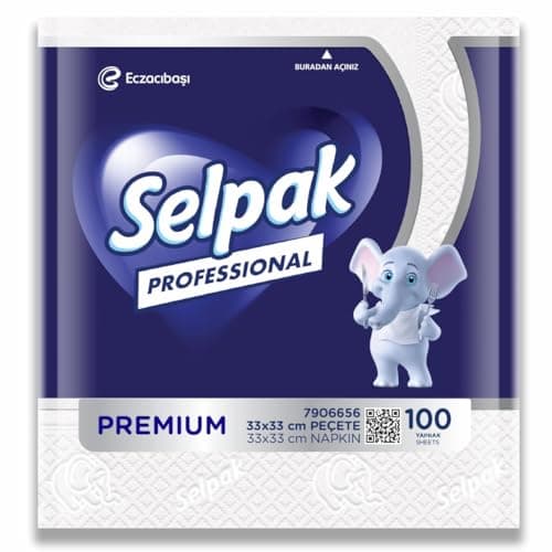 Selpak Professional Premium Luncheon Napkin Tissue 2ply 100sheets