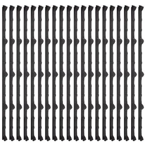 Sthovd 9 in Inside Classic Rib Profile Foam Closure Strips Fit for Metal Roofing R Panels 3 FT Long Roof Closure Strips (20 Pcs)