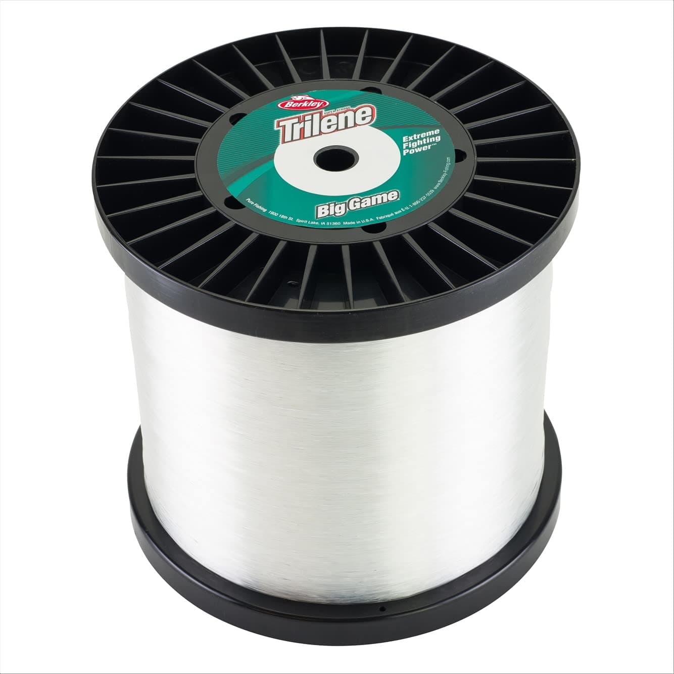 Berkley Trilene Big Game Clear 40lb 181kg 7400yd 6766m Monofilament Fishing Line Suitable for Saltwater and Freshwater Environments