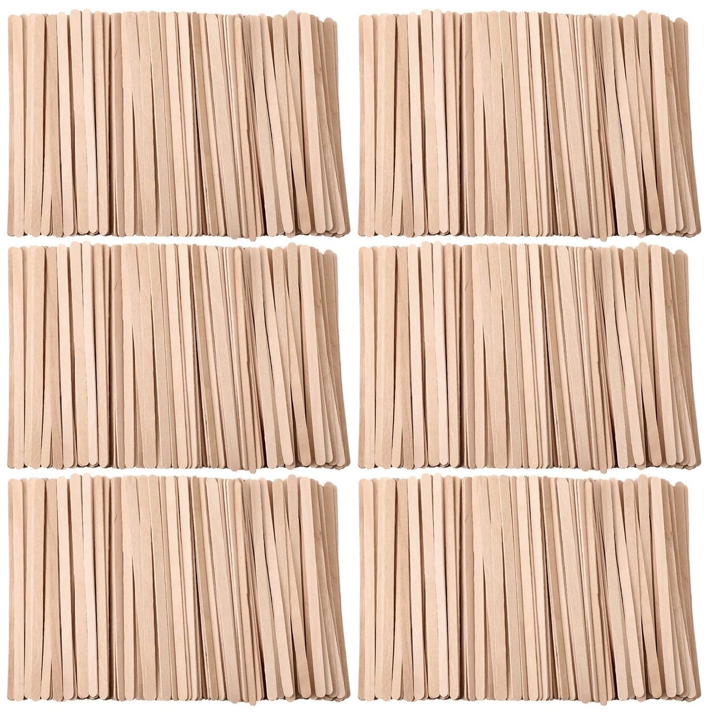 5000 Count White Birch Wood Double Point Toothpicks NOT Bamboo