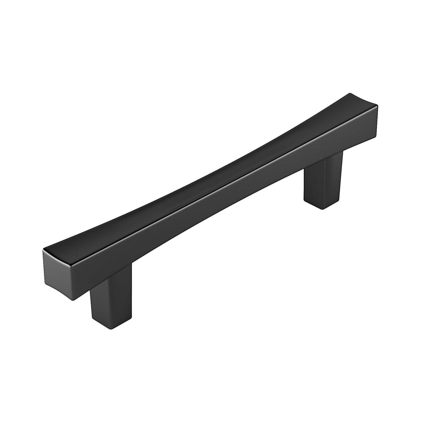 Richelieu Hardware BP722796900 Westmount Collection 3 34inch 96 mm CentertoCenter Matte Black Transitional Rectangular Cabinet and Drawer Bar Pull Handle for Kitchen Bathroom and Furniture