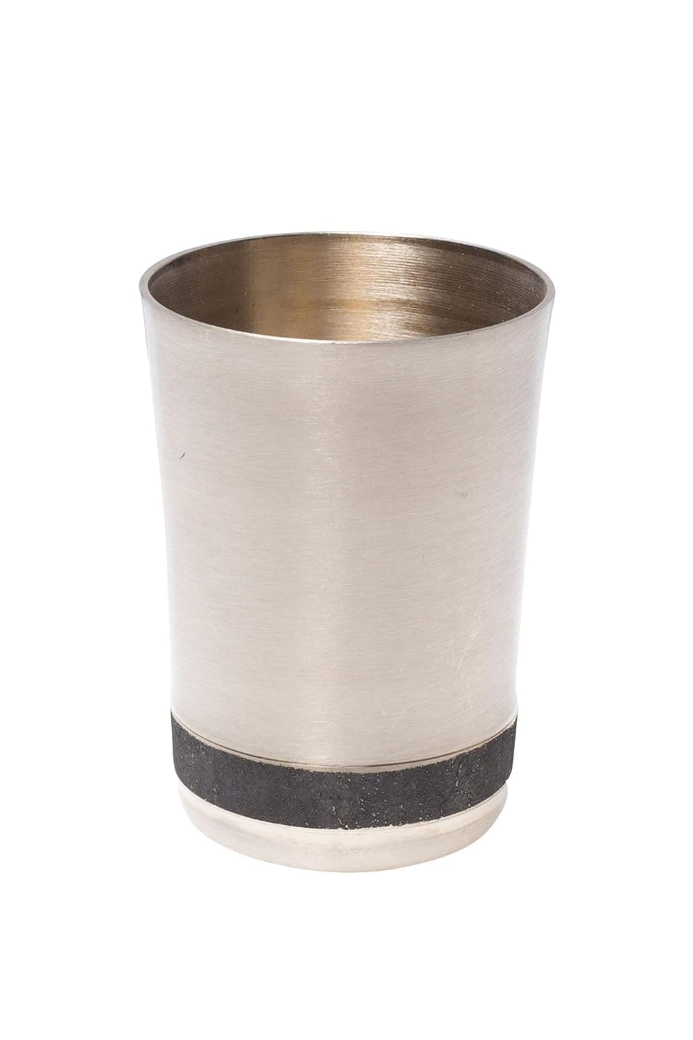 DeKulture Handmade Large Bronze Kansa Large Glass Ayurvedic Cup Tumbler for Milk Water Cocktails Lassi Chaas Medical Liquid Ideal for Dining Table Decoration 25X 36 inch DH
