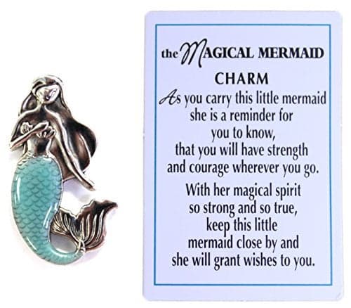 The Magical Mermaid Wish Charm With Story Card by Ganz