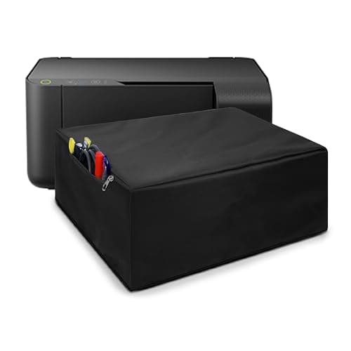 Alifiya Dust Proof Washable Printer Cover for Epson L3110 / L3150 / L3152 / L3115 Wi-Fi All-in-One - Black