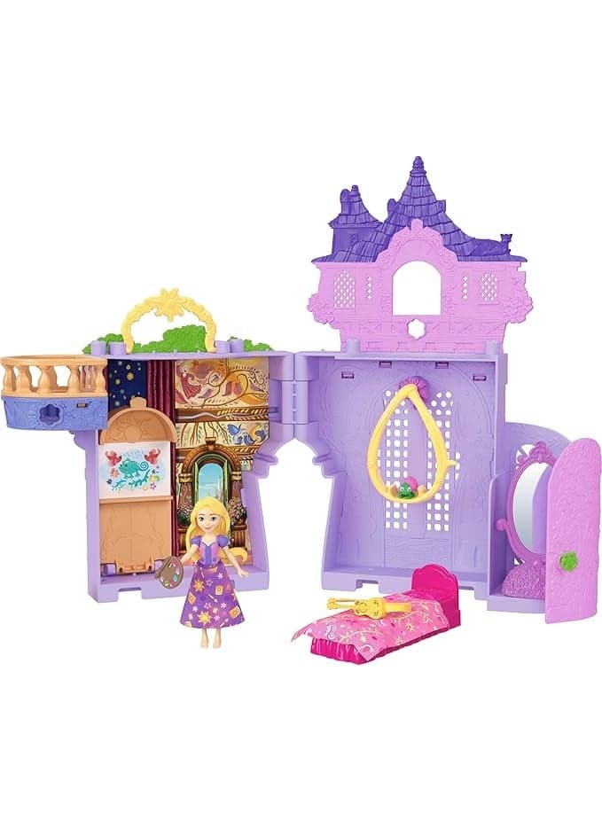 Disney Princess Small Doll - Rapunzel Stacking Castle JDP61