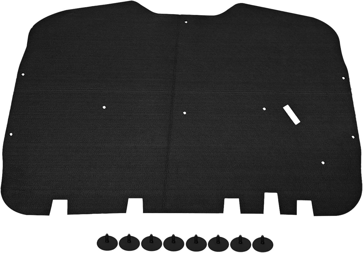 Lizixny Truck Under Hood Insulation Pad & Clips for 1999-2006 GMC Sierra, Chevy Tahoe, Suburban, Silverado