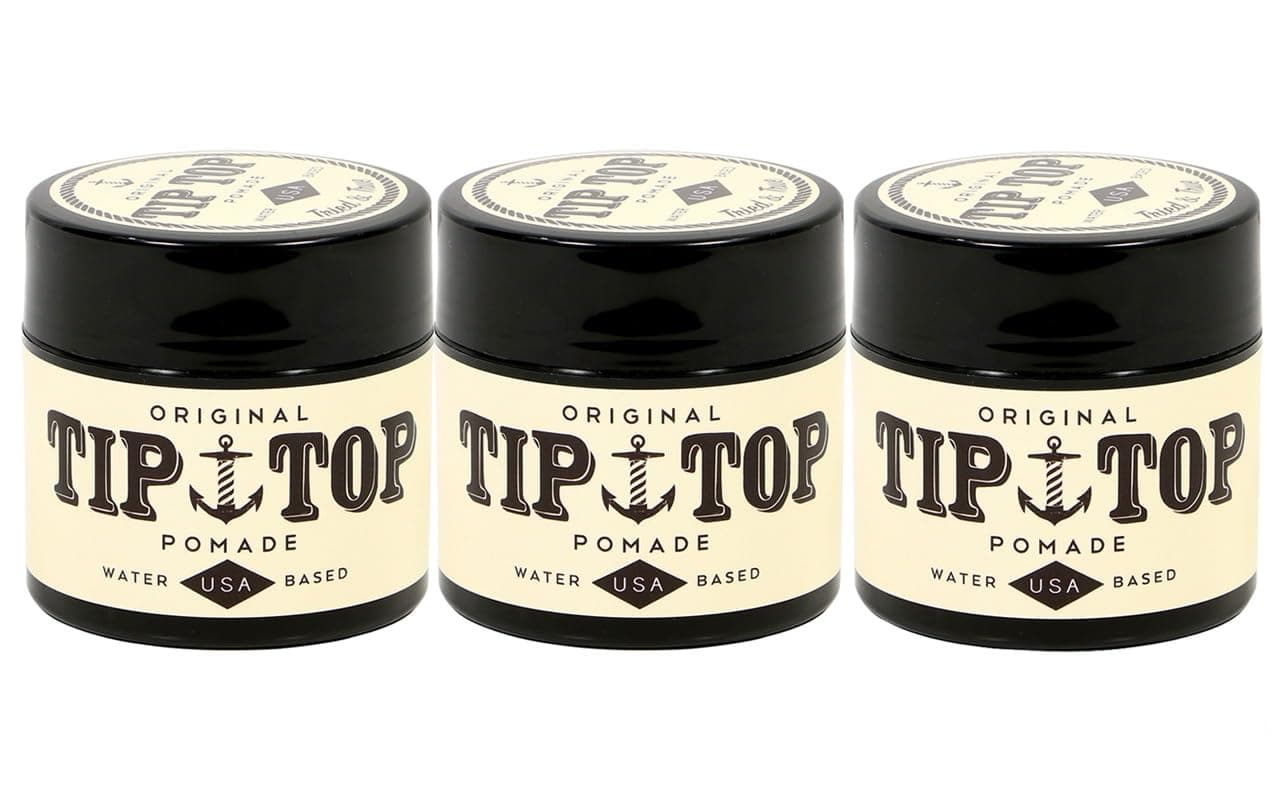 TipTop Original Water Based Pomade 425oz Pack of 3