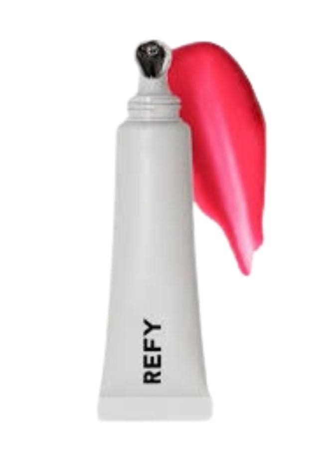 REFY Tinted Lip Gloss – Guava Shade, Hydrating Buildable Gloss, Sheer-to-Medium Coverage, High-Shine Finish, 13 mL / 0.44 fl oz