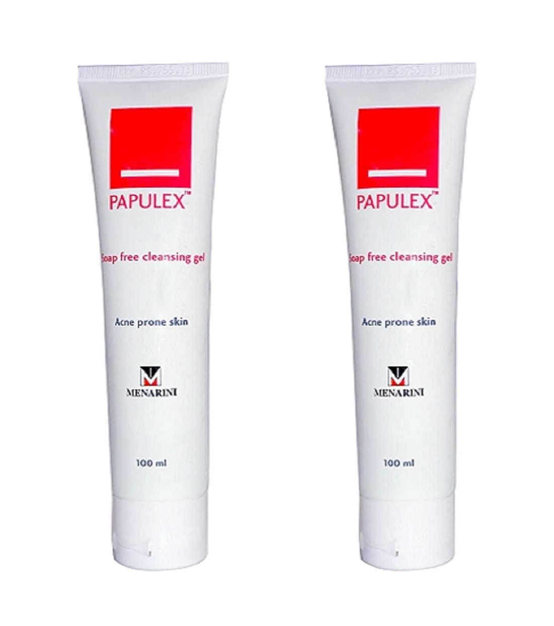 Papulex Soap free Cleansing Gel 100ml Pack of 2