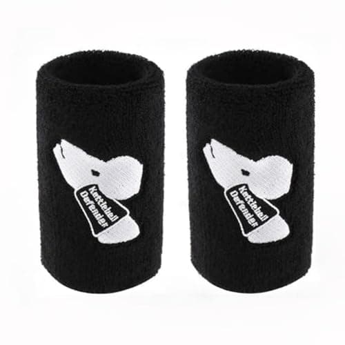 Prettyia exercise kettlebell bracers, suitable for kettlebell training, daily fitness training, promotion wrist cross-matching sweat band bracers-1 pair of bracers