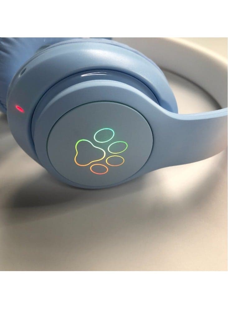 Wireless Cat Ear Design Bluetooth Stereo Headphone