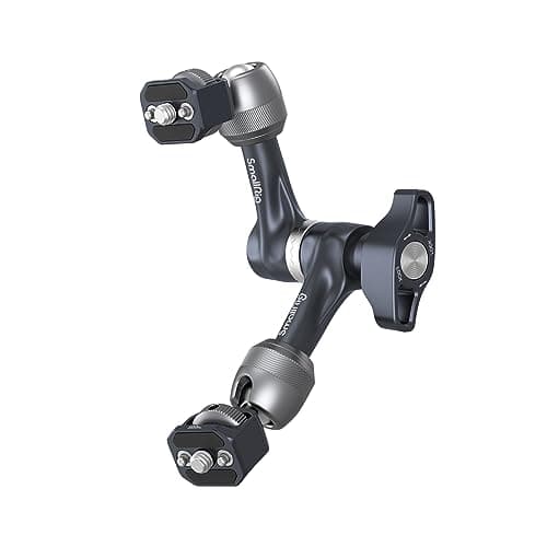 SMALLRIG 7" Rosette Magic Arm, Camera Monitor Mount, Articulating Arm with 1/4"-20 Screws and Anti-Twist Pins, Max Load Capacity 3.5kg Friction Arm, for Cameras, Monitors, LED Lights and Phones
