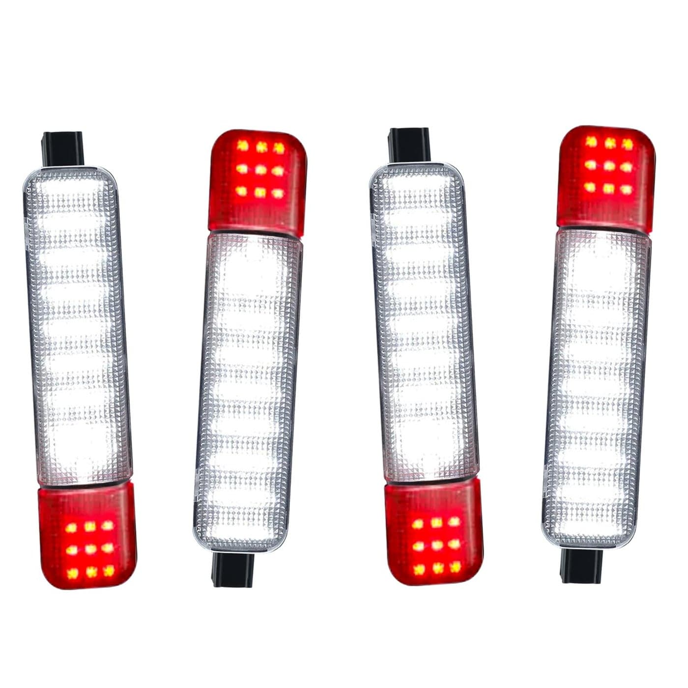 GZZTORES 4PCS Led Doors Panel Light Interior Courtesy Lights Compatible with Chevy Silverado GMC CKSierra 1500 2500 3500 Suburban Avalanche Hummer H2 Yukon