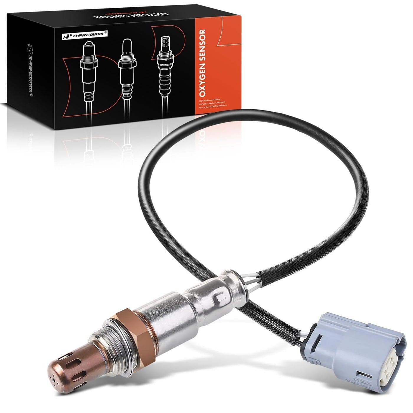APremium O2 Oxygen Sensor Compatible with Ford Mustang Edge Explorer Flex Fusion Taurus E350 Super Duty Transit150 250 350 Lincoln MKS MKX MKZ Downstream