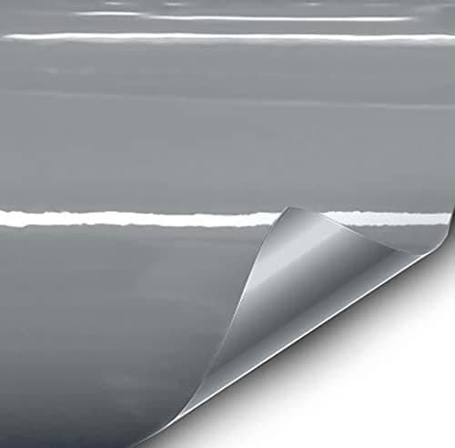 VVIVID Gloss Elephant Grey Nardo Gray Vinyl Car Wrap Film 1ft x 5ft
