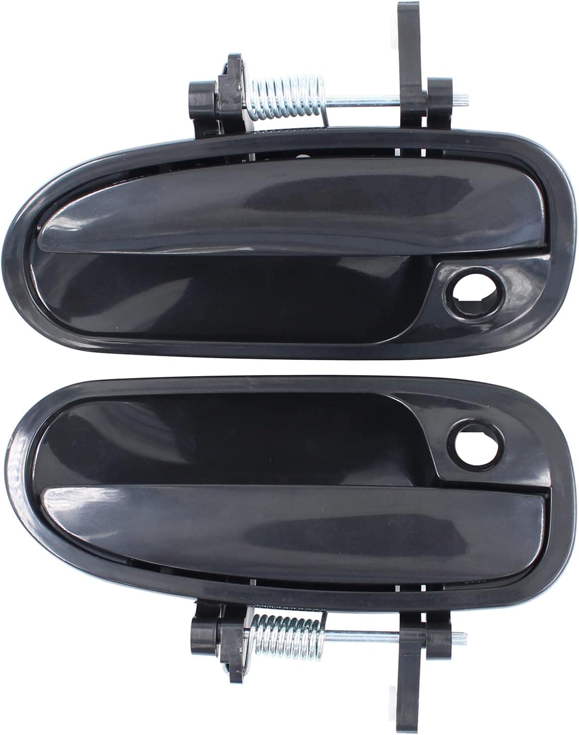 NewYall Pack of 2 Black Exterior Door Handles for Honda Civic 1996-2000