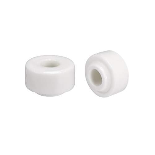 uxcell 10pcs Ceramic Insulator Bead 6mm X 20mm Round Shaped Insulation Bead for Heat Shrink Tubing Heating Wire