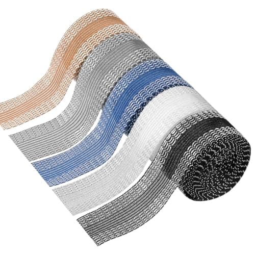 Xelsluthe 164 Yard 5 Color Iron on Hem Tape Hemming Tape for Pants Permanent No Sew Hemming Tapes Washable Hem Adhesive Tapes Trousers Edge Modified Strips for Jeans Suit Pants Trouser Mouth
