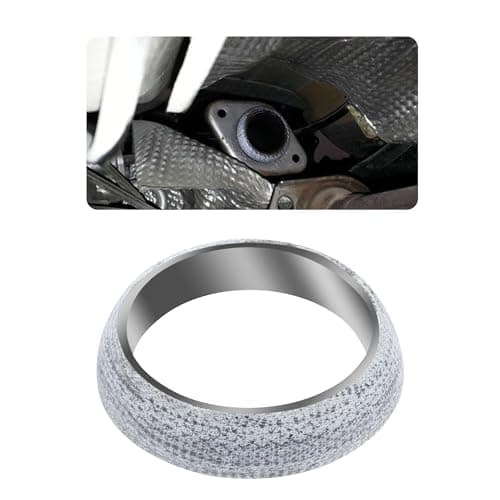 ID 21354mm Car Exhaust Manifold GasketGraphite Construction Exhaust Donut Gasket Seal Muffler RingAutomotive Replacement Exhaust Flange Gasket for Stop Leakage 54mm