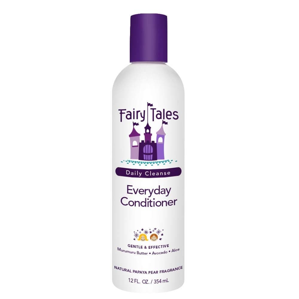 Fairy Tales Daily Cleanse Everyday Kids Conditioner - Gentle Natural Defining Conditioner, Tangle Free, Moisturizing and Hydrating Formula, Clean and Natural Ingredients - Paraben Free - 12 oz.