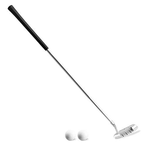 Asyxstar Upgraded Golf Putter with Golf Alignment Line - Cool Putter for Men Women, Golf Clubs Set for Mini 33" Golf Putter with 2 Golf Practice Balls for Any Putting Mat