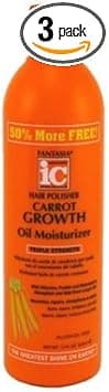 Fantasia Oil Moisturizer Carrot Growth Bonus 355 ml Pack of 3