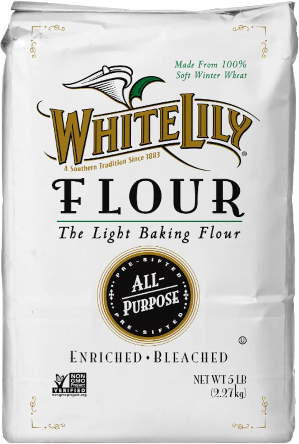 White Lily All Purpose Flour, 5 Pound