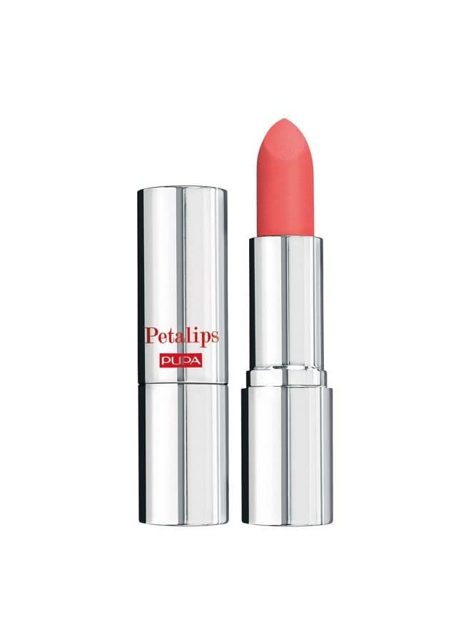 Milano Petalips Soft Matt Lipstick - Lightweight And Imperceptible - Provides Color With Buildable Intensity - Combines Comfort Of A Balm With A Matte Finish - 013 Lovely Hibiscus - 0.123 Oz