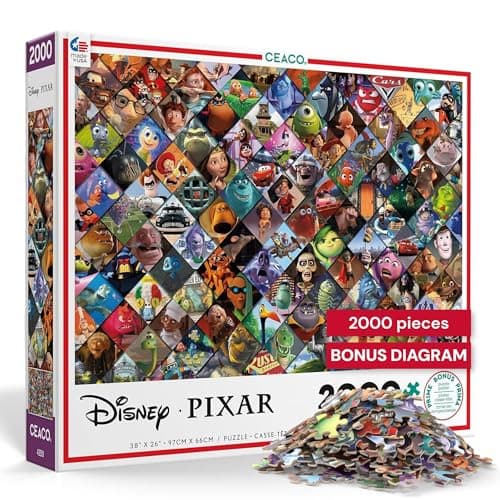 Ceaco DisneyPixar Clips 2000 Piece Jigsaw Puzzle 5