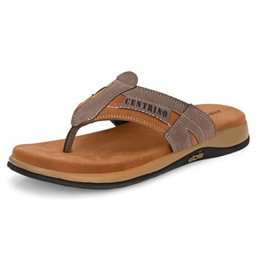 Centrino Sandal for Men | Grip Insole for Stability | Modern Look with Straps | Comfortable Footwear 9257-2