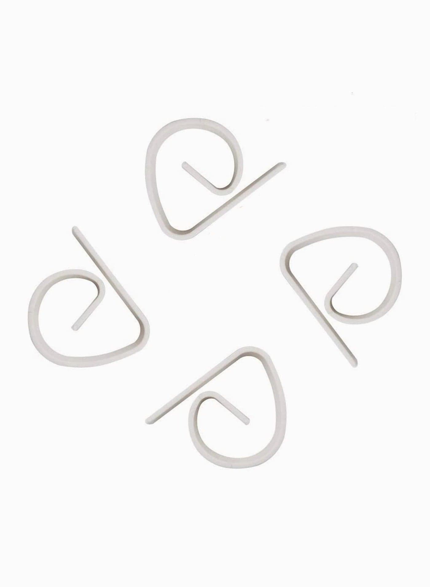 Plastic Tablecloth Clip, Used for Restaurant Banquet Wedding Graduation Party and Outdoor Picnic Table Cloth Fixing Loop Meeting Indoor Events (4 PCS)