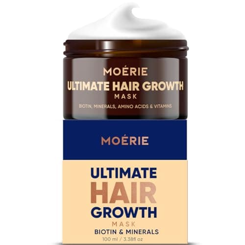Moerie Hair Growth Repair Mask Restorative VeganFriendly Treatment for Longer Thicker Fuller Hair 100ml