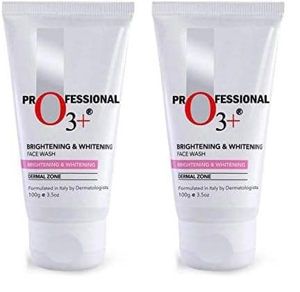 O3 Brightening Whitening Face Wash 100g Pack of 2