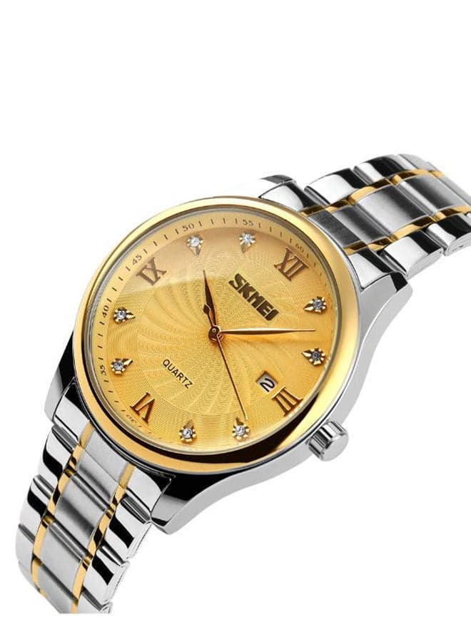 men Stainless Steel Analog Watch 9101