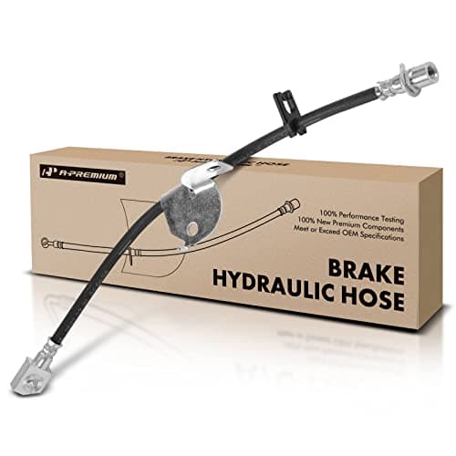 APremium Front Driver Brake Hydraulic Hose Compatible with Select Ford Models For F150 2009 Lobo 2009 Replace 9L3Z2078B