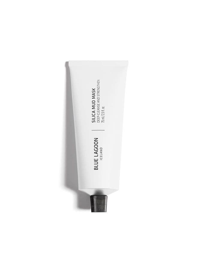 Blue Lagoon - Deep Cleansing Silica Mud Face Mask | Sustainable, Bioactive Icelandic Skincare (2.5 oz | 75 ml)